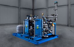 Wärmetauscherstation zur Pumpenkühlung im Chemiebereich, 12m³/h, 56kW, BV Premnitz